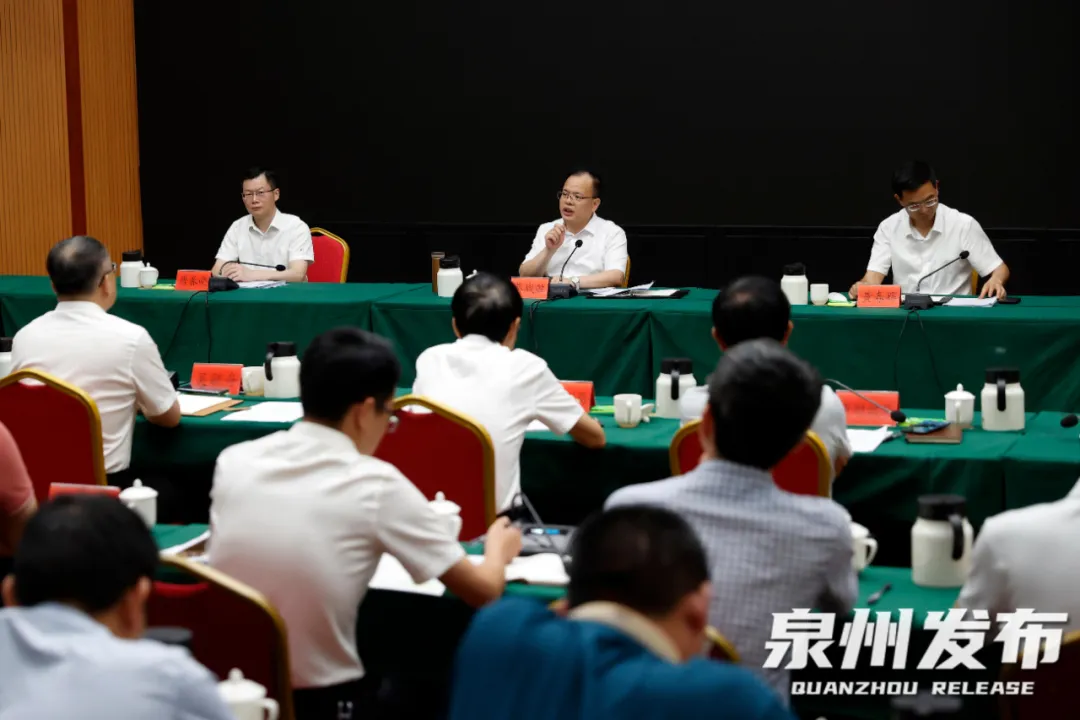 Pg电子游戏平台：蔡战胜前往南安安溪一线办公(图2)
