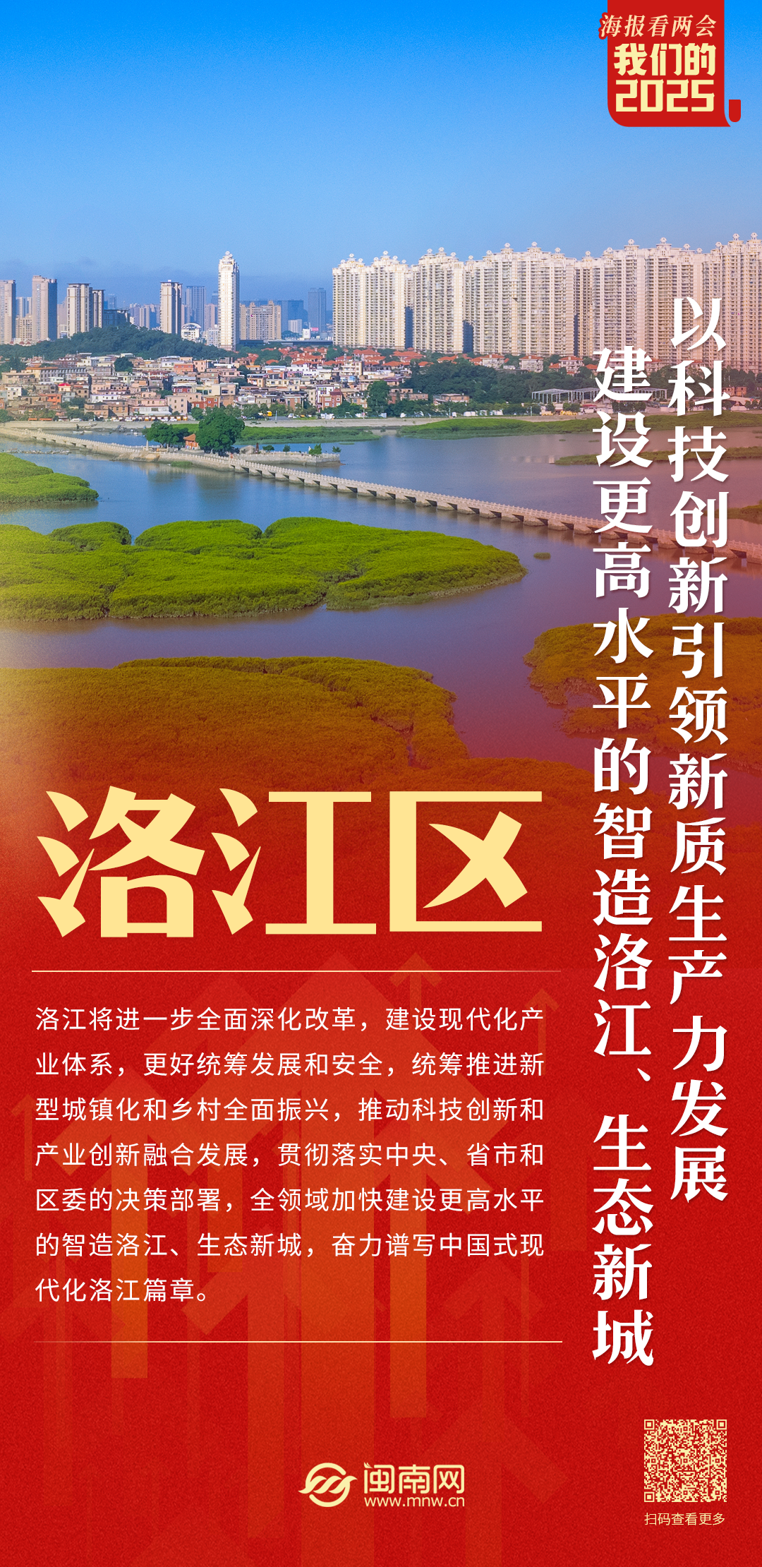 Pg电子平台：我们的2025泉州洛江：全领域加快建设更高水平的智造洛江、生态新城(图1)