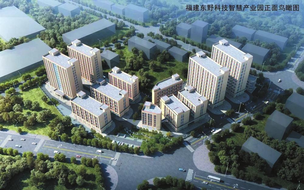 Pg电子游戏：福建东野科技智慧产业园火热施工投产后产值可达1亿元(图1)
