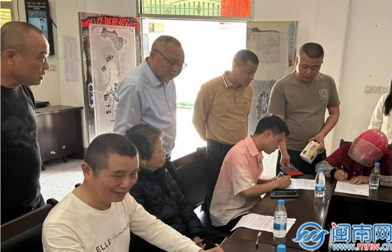 Pg电子平台：南靖县靖城镇：征迁跑出“加速度”干群同心破难题(图1)