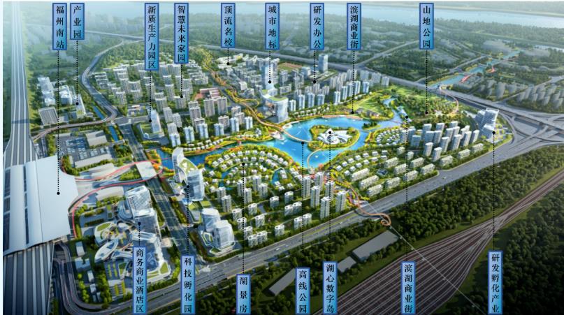 Pg电子游戏平台：仓山南湖片区南片区启动征迁！将打造福州首个不夜城(图8)