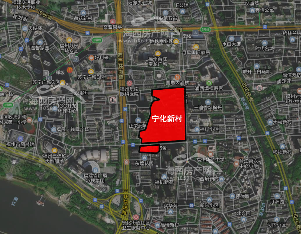 Pg电子游戏：涉征约1784户！福州市中心又一片区启动征迁(图2)