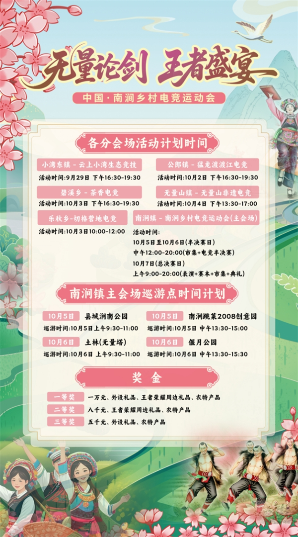 Pg电子平台：电竞赋能乡村振兴“无量论剑王者盛宴”南涧乡村电竞运动会启动(图4)