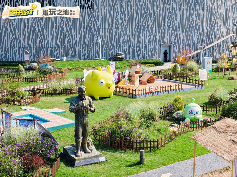 Pg电子平台：“小屏幕”连接“大田野”：《蛋仔派对》互动务农直播交出助农新答卷(图6)