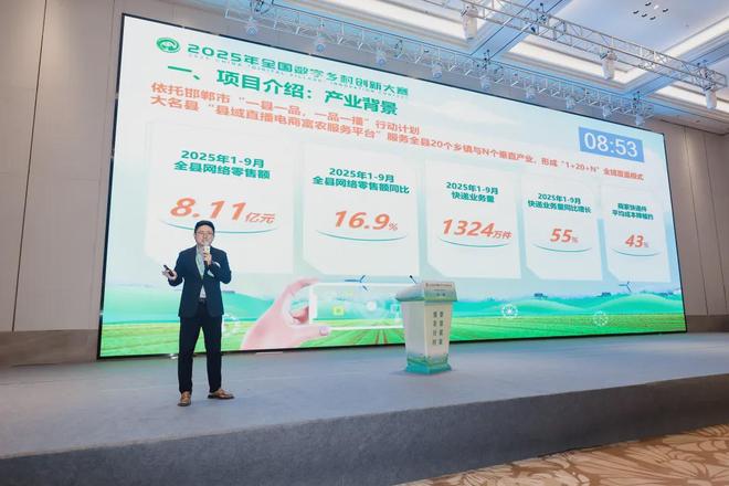 Pg电子游戏:喜报大名菜根参赛项目荣获2025年全国数字乡村创新大赛一等奖(图2)