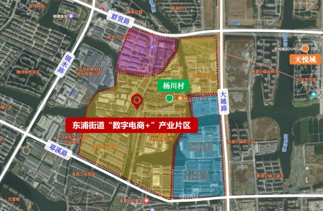 Pg电子游戏：绍兴东浦腾飞！即将建99米高楼+成片开发+村庄拆迁(图6)